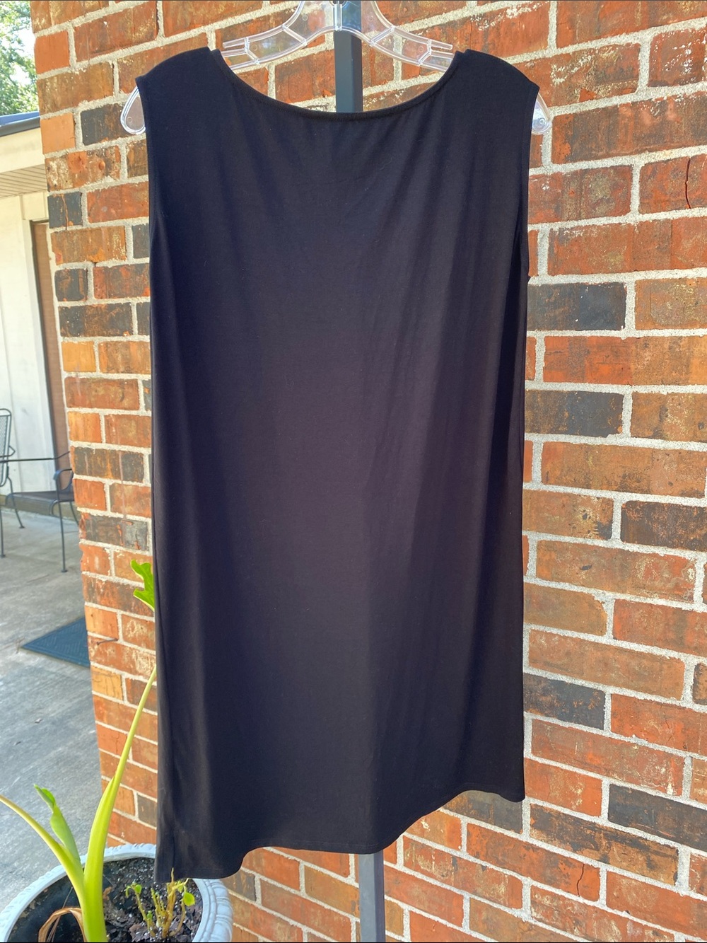 Size XS Eileen Fisher Black Knit Dress